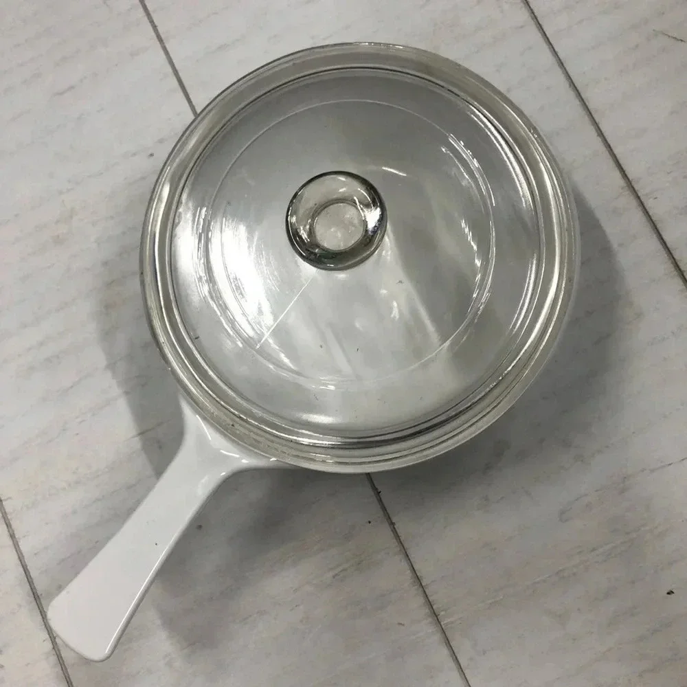 Vintage Corning‎ Ware Cornflower Blue 1 Pint Menuette Pan With Lid P-81-B